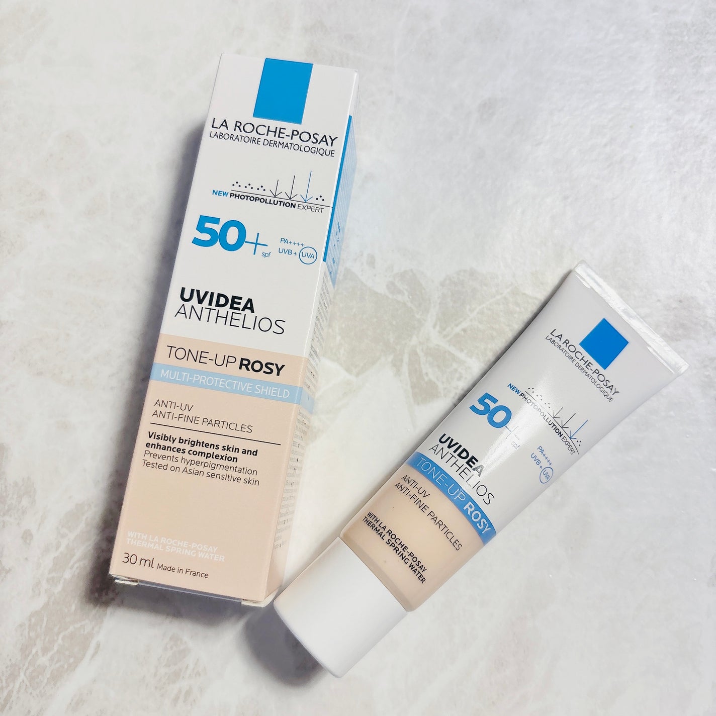 UVイデア XL プロテクショントーンアップ ローズ/ラ ロッシュ ポゼ/日焼け止めクリームを使ったクチコミ(1枚目)