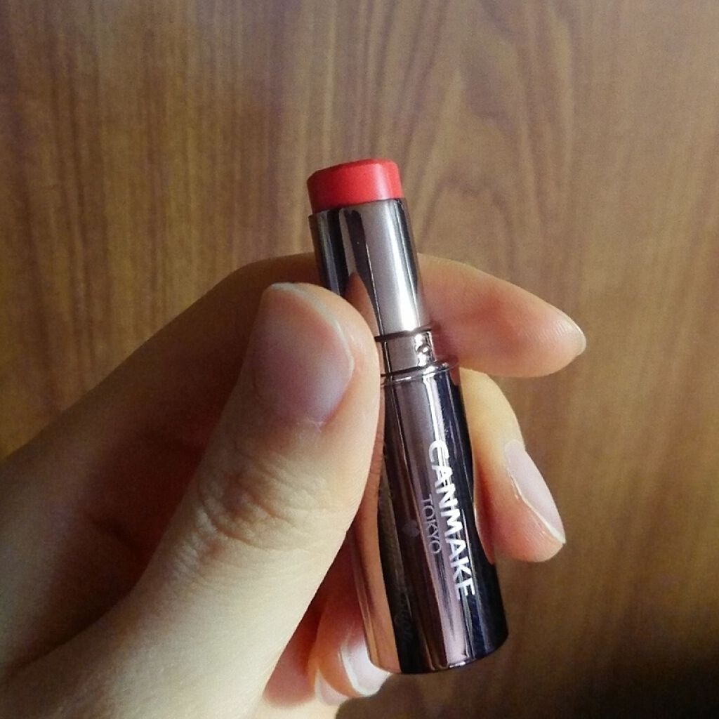 メルティールミナスルージュ(ティントタイプ)/キャンメイク/リップティントを使ったクチコミ(2枚目)