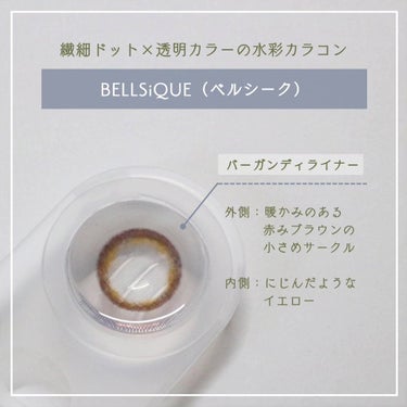 BELLSiQUE 1day/ベルシーク/ワンデー（１DAY）カラコンを使ったクチコミ（2枚目）