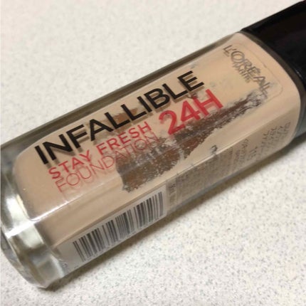 インファリブル ステイフレッシュファンデーション/ロレアル パリ/リキッドファンデーションを使ったクチコミ(1枚目)