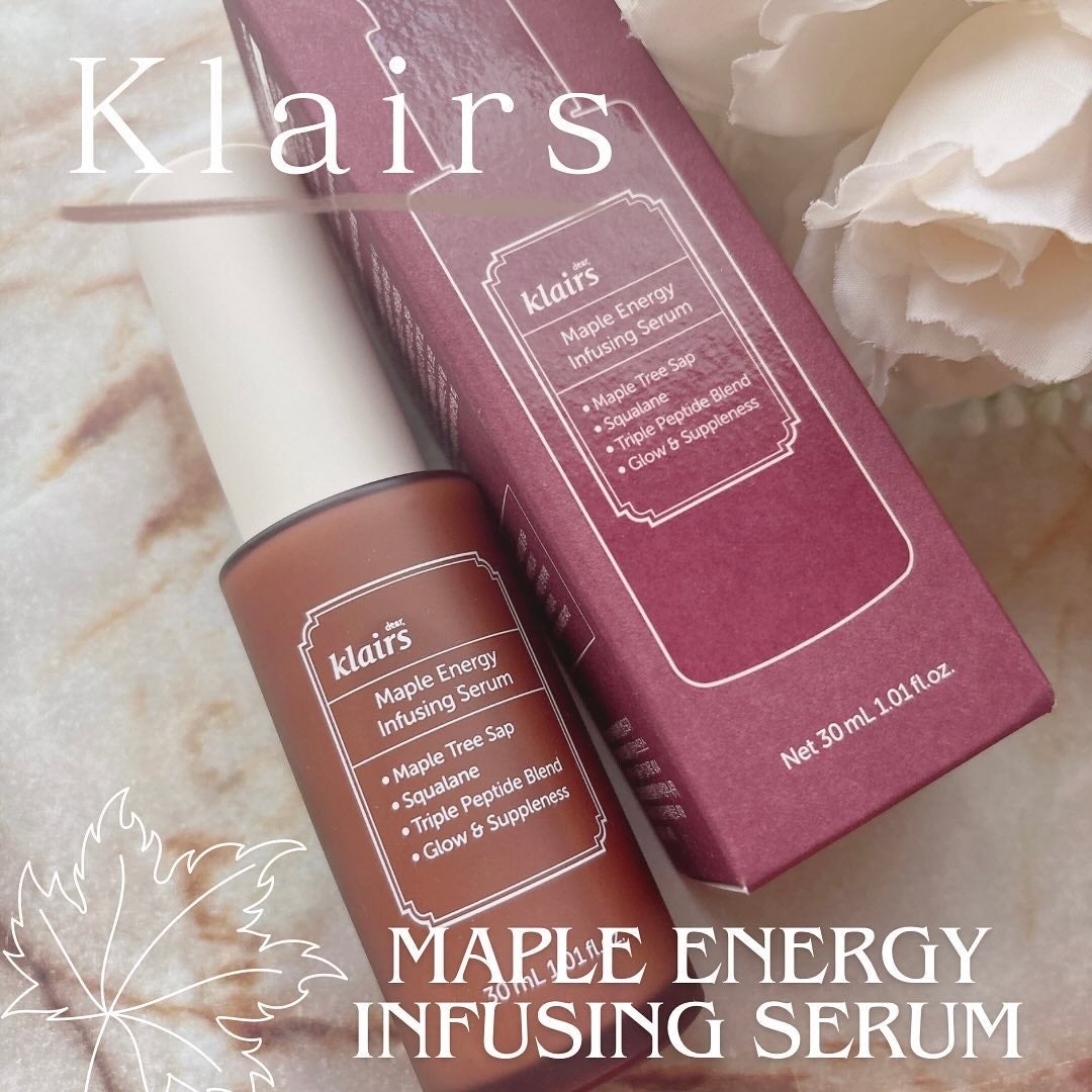 メープルエナジーインフュージングセラム/Klairs/美容液を使ったクチコミ(1枚目)