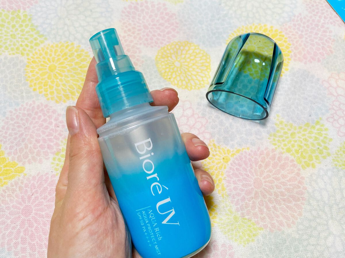 ビオレUV アクアリッチ アクアプロテクトミスト/ビオレ/日焼け止めミスト・スプレーを使ったクチコミ(3枚目)