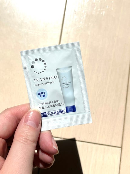 トランシーノ薬用クリアジェルウォッシュ/トランシーノ/その他洗顔料を使ったクチコミ(1枚目)