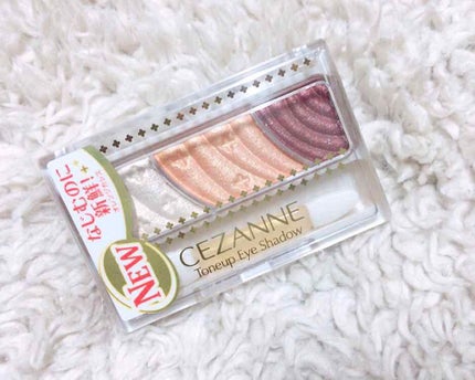 トーンアップアイシャドウ/CEZANNE/アイシャドウパレットを使ったクチコミ(1枚目)