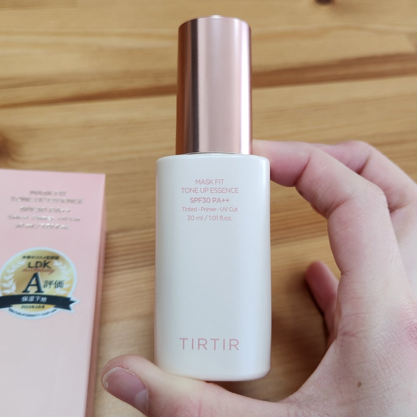 マスクフィットトーンアップエッセンス/TIRTIR(ティルティル)/化粧下地を使ったクチコミ(2枚目)