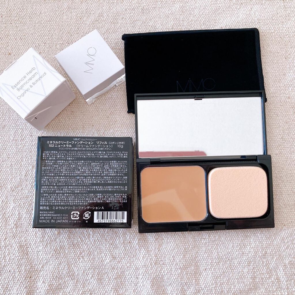 ミネラルクリーミーファンデーション/MiMC/クリーム・エマルジョンファンデーションを使ったクチコミ(5枚目)