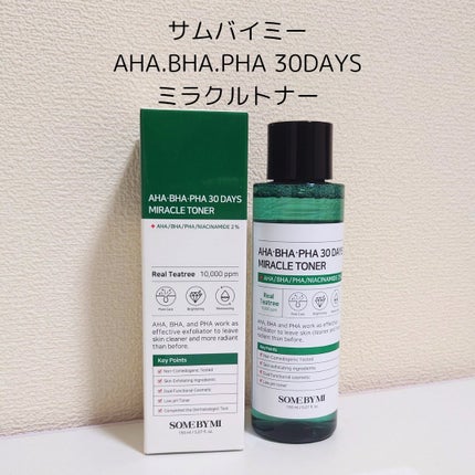 AHA·BHA·PHA 30デイズミラクルトナー/SOME BY MI/化粧水を使ったクチコミ(1枚目)