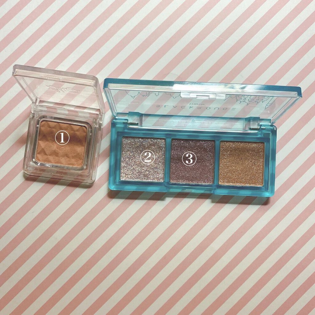 トリプルレイヤーアイパレット/BLACK ROUGE/アイシャドウパレットを使ったクチコミ（3枚目）