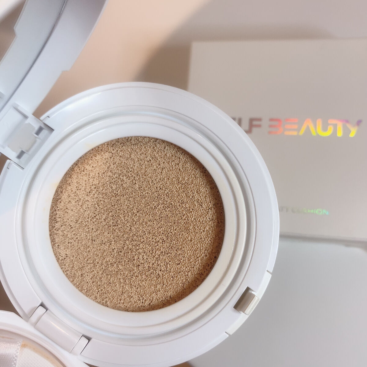 SELF BEAUTY ユニコーン オーロラ マットクッションのクチコミ「୨୧┈┈┈┈┈┈┈┈┈┈┈┈┈┈┈୨୧
🖤 𝗦𝗘𝗟𝗙 𝗕𝗘𝗔𝗨𝗧𝗬ㅤ
🤍 ユニコーン オーロラ.....」（2枚目）