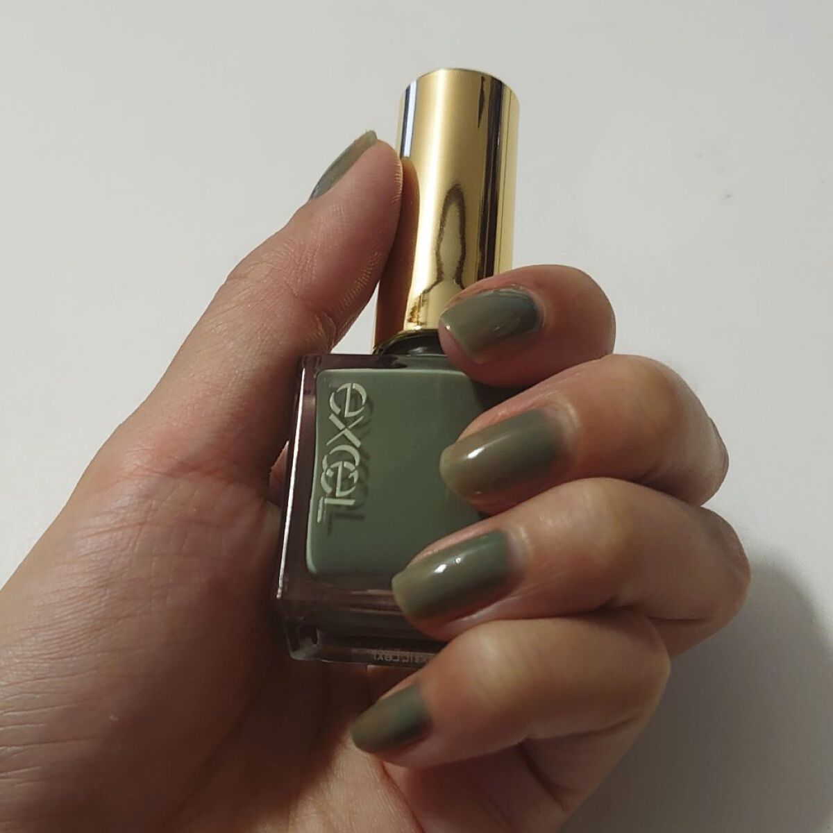 エクセル ネイルポリッシュ N NL31 バジルリーフ/excel/マニキュアを使ったクチコミ（1枚目）