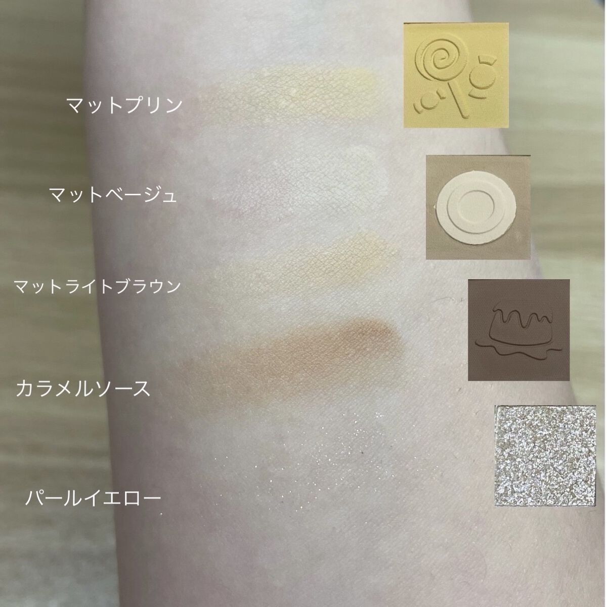 ZEESEAデザートコレクション４カラーアイシャドウパレット/ZEESEA/アイシャドウパレットを使ったクチコミ（3枚目）