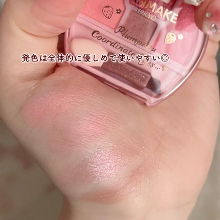 プランぷくコーデアイズ/キャンメイク/パウダーアイシャドウを使ったクチコミ(4枚目)