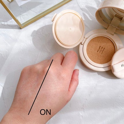 スキン ラディアント グロウ クッション/HERA/クッションファンデーションを使ったクチコミ(4枚目)