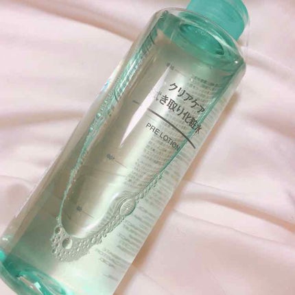 クリアケア拭き取り化粧水/無印良品/拭き取り化粧水を使ったクチコミ(1枚目)