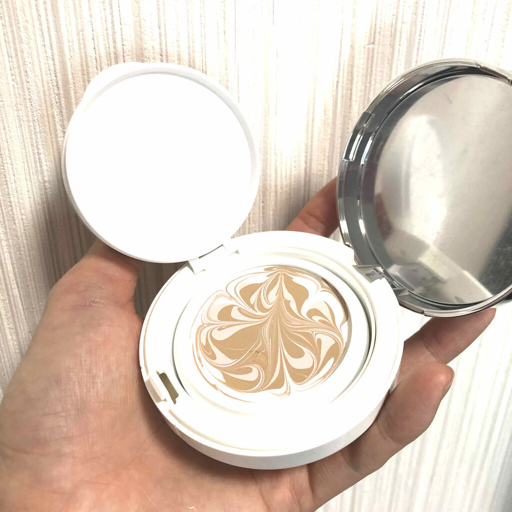 マーブルケーキファンデ/ハイジドルフ/クリーム・エマルジョンファンデーションを使ったクチコミ（3枚目）