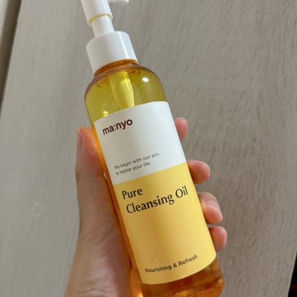 ピュア クレンジング オイル/manyo/オイルクレンジングを使ったクチコミ(1枚目)