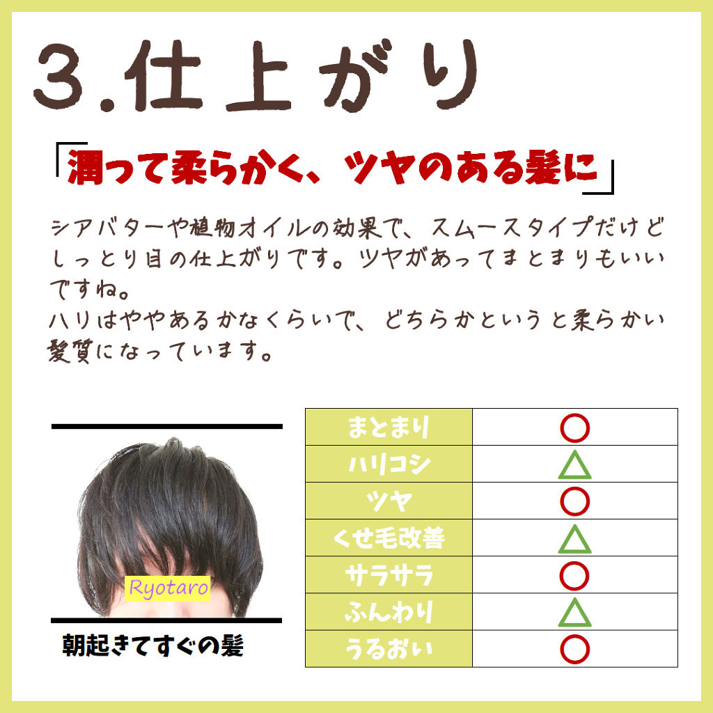 N. シアシャンプー／シアトリートメント スムース（ハリコシタイプ）/N./サロンシャンプーを使ったクチコミ（3枚目）