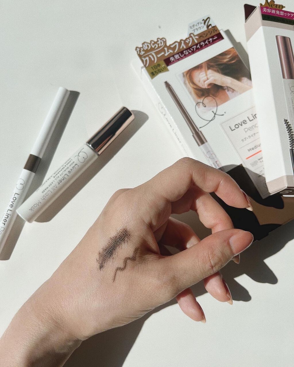 クリームフィットペンシル＜アイライナー＞/ラブ・ライナー/ペンシルアイライナーを使ったクチコミ（3枚目）
