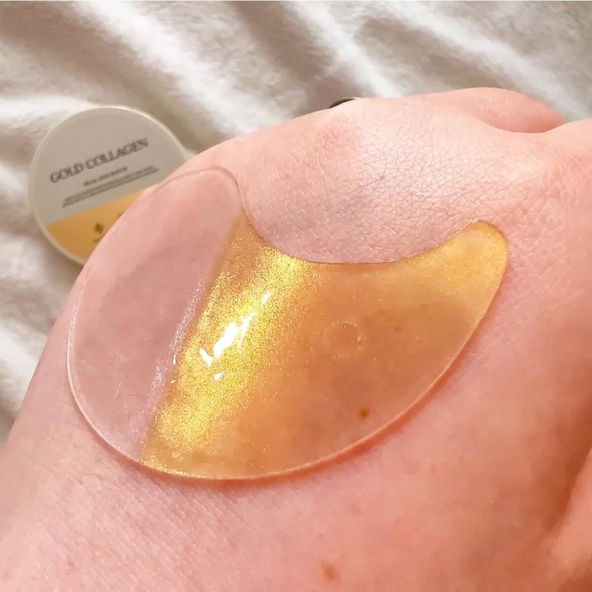 GOLD COLLAGEN DUAL EYE PATCH/SNP/アイケア・アイクリームを使ったクチコミ(7枚目)