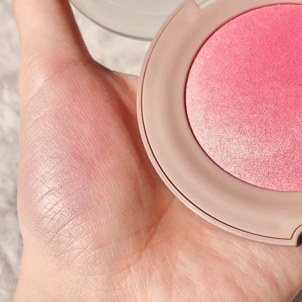 トゥルーディメンショングロウチーク/hince/パウダーチークを使ったクチコミ(4枚目)