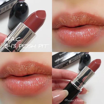 ラスターガラス リップスティック/M・A・C/口紅を使ったクチコミ(1枚目)