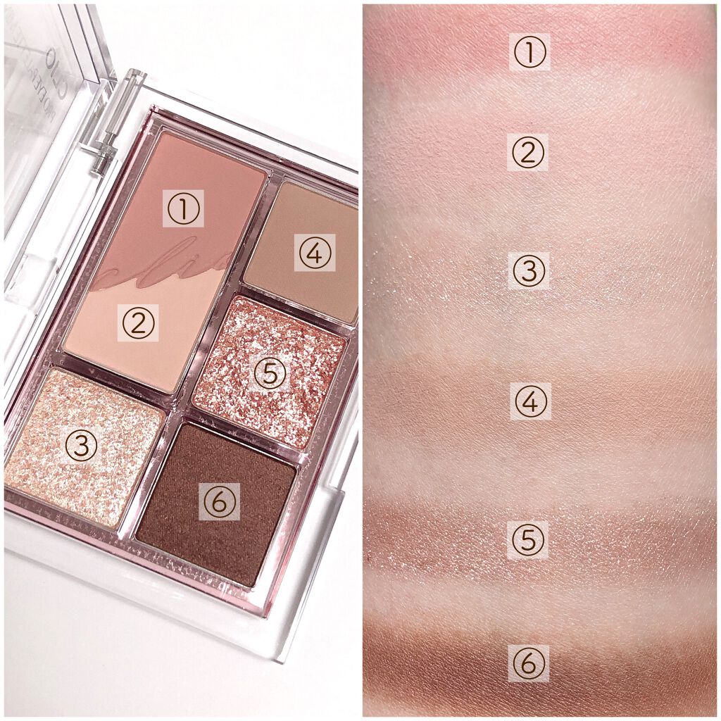 プロ アイパレット ミニ/CLIO/アイシャドウパレットを使ったクチコミ(2枚目)