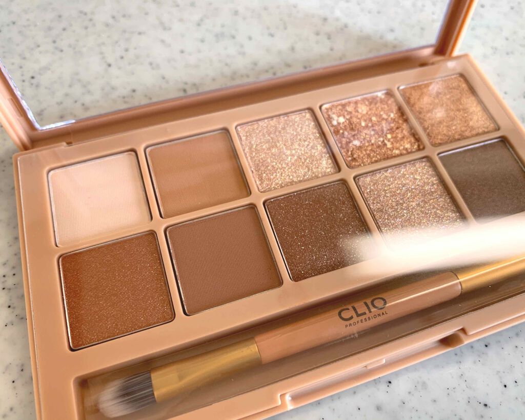 プロ アイ パレット/CLIO/アイシャドウパレットを使ったクチコミ(2枚目)