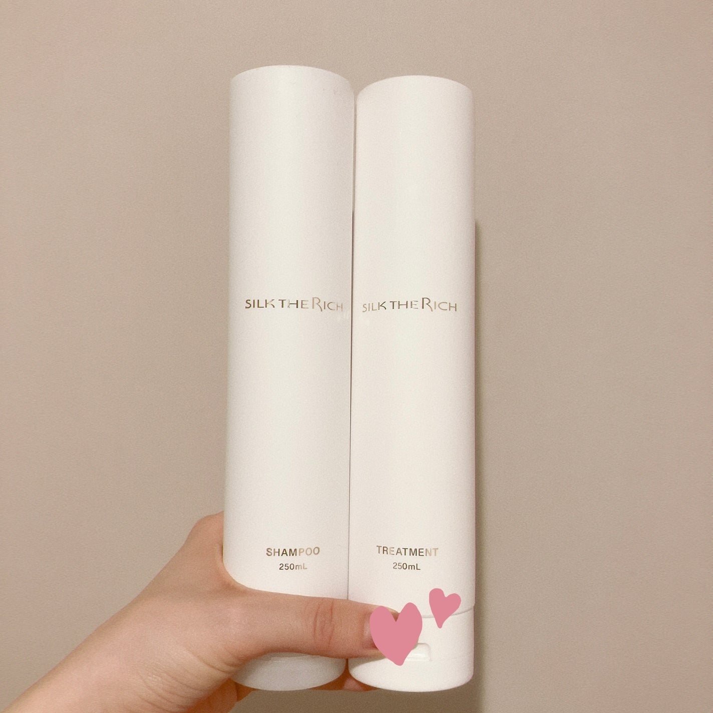 SILK THE RICH モイスト&リペア シャンプー・トリートメント/SILK THE RICH/市販シャンプーを使ったクチコミ(1枚目)