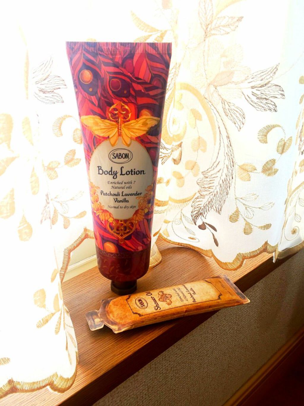 ボディローション パチュリ・ラベンダー・バニラ（ボトル）/SABON/ボディローションを使ったクチコミ（1枚目）