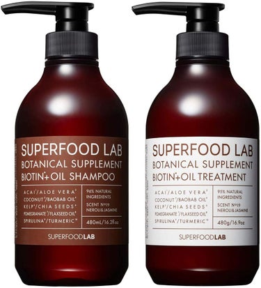 BT +オイル シャンプー／トリートメント SUPERFOOD LAB（スーパーフード ラボ）