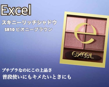 スキニーリッチシャドウ/excel/アイシャドウパレットを使ったクチコミ（1枚目）