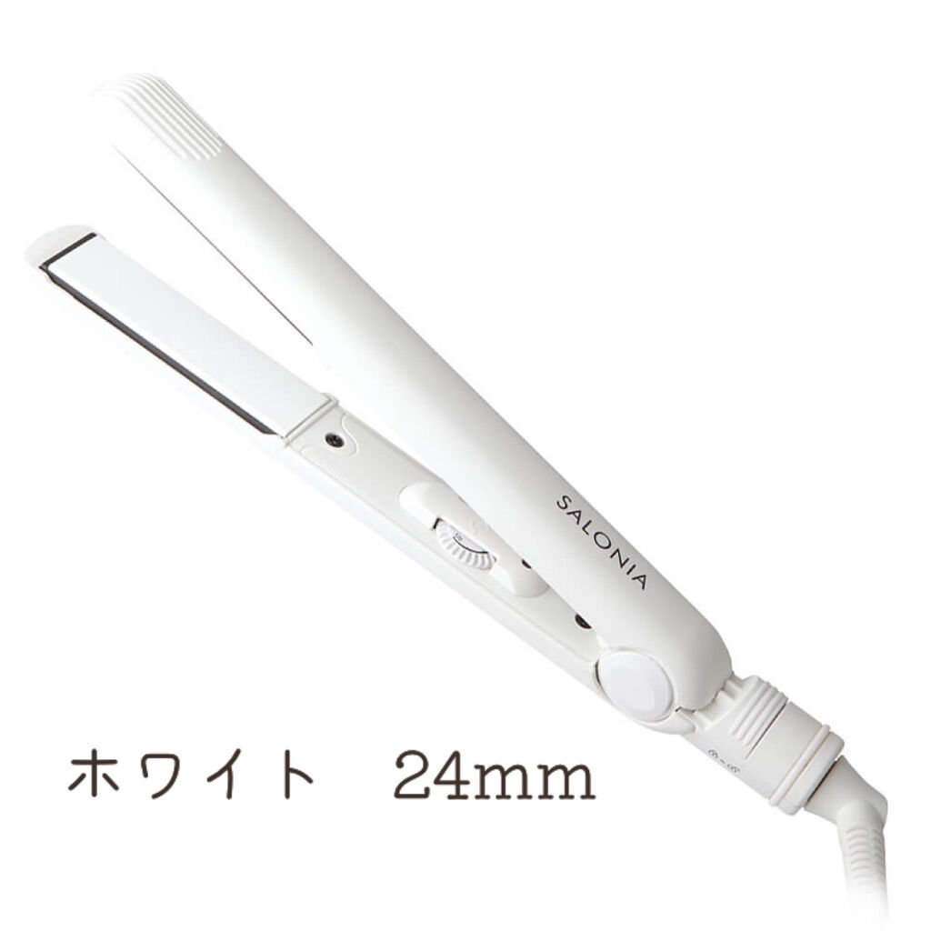 ストレートヘアアイロン ネイビー(EC限定)/SALONIA/ストレートアイロンを使ったクチコミ（3枚目）