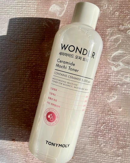 Wonder Ceramide Mochi Toner(トニーモリーワンダーCモチトナー)/TONYMOLY/化粧水を使ったクチコミ(2枚目)