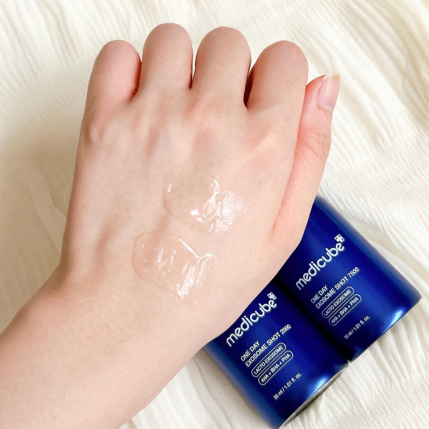 ゼロ1DAYエクソソームショット2000/MEDICUBE/美容液を使ったクチコミ(4枚目)