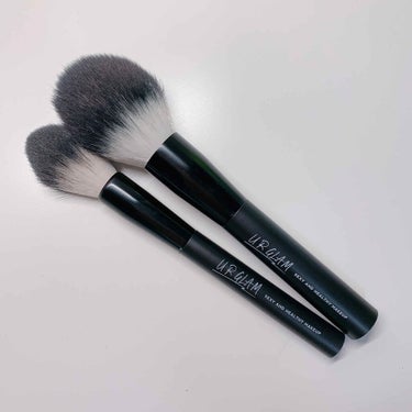 UR GLAM　POWDER BRUSH/U R GLAM/メイクブラシを使ったクチコミ（1枚目）