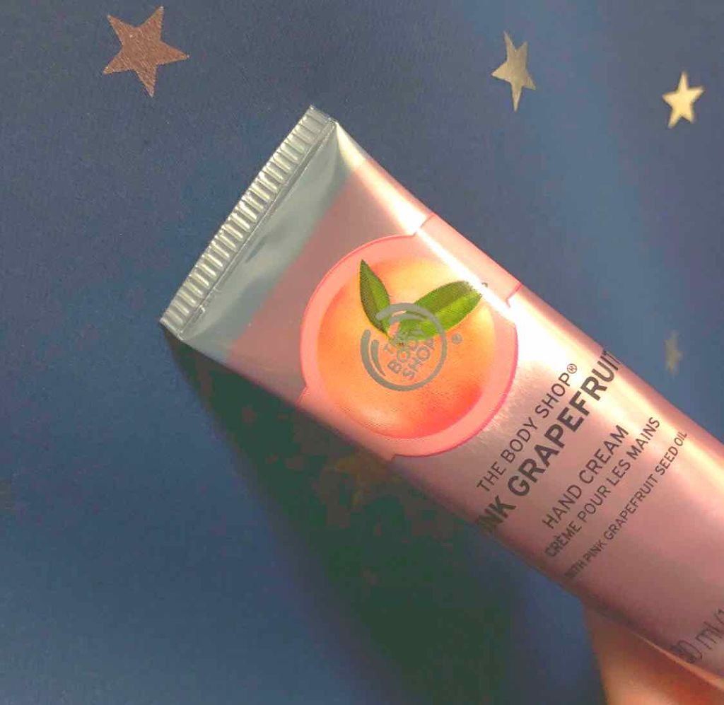 ハンドクリーム ピンクグレープフルーツ/THE BODY SHOP/ハンドクリームを使ったクチコミ(1枚目)