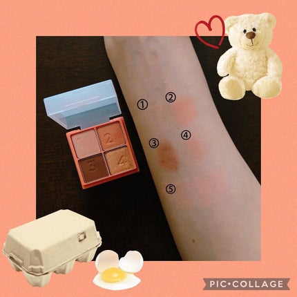 マルチキューブ/i’m meme/アイシャドウパレットを使ったクチコミ(4枚目)