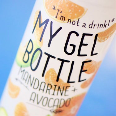 COSME RECIPE MY GEL BOTTLE  マンダリン＆アボカドのクチコミ「フルーツと野菜のエキスが入ったボディジェル「MY GE LBOTTLE(マイジェルボトル)」。.....」（3枚目）