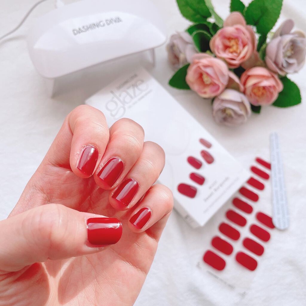 GLAZE グレーズ 半硬化タイプジェルネイルシール/DASHINGDIVA MAGICPRESS/ネイルシール by yuuuu