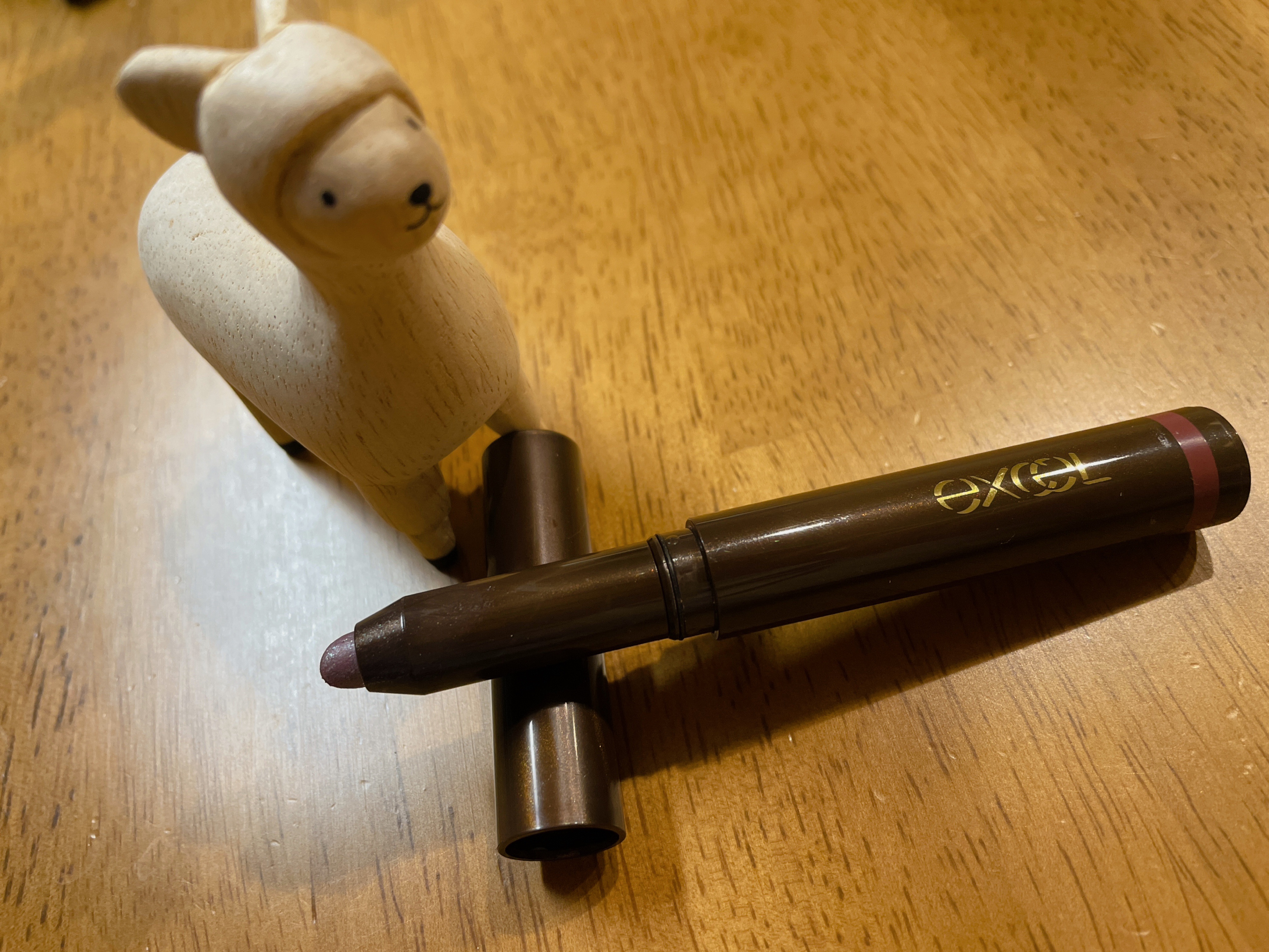 グリームオンフィットシャドウ GF14 メルティマジック(限定)/excel/スティックアイシャドウを使ったクチコミ（1枚目）