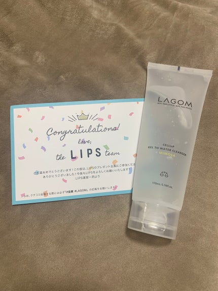 ジェルトゥウォーター クレンザー (MI)/LAGOM /その他洗顔料を使ったクチコミ(1枚目)