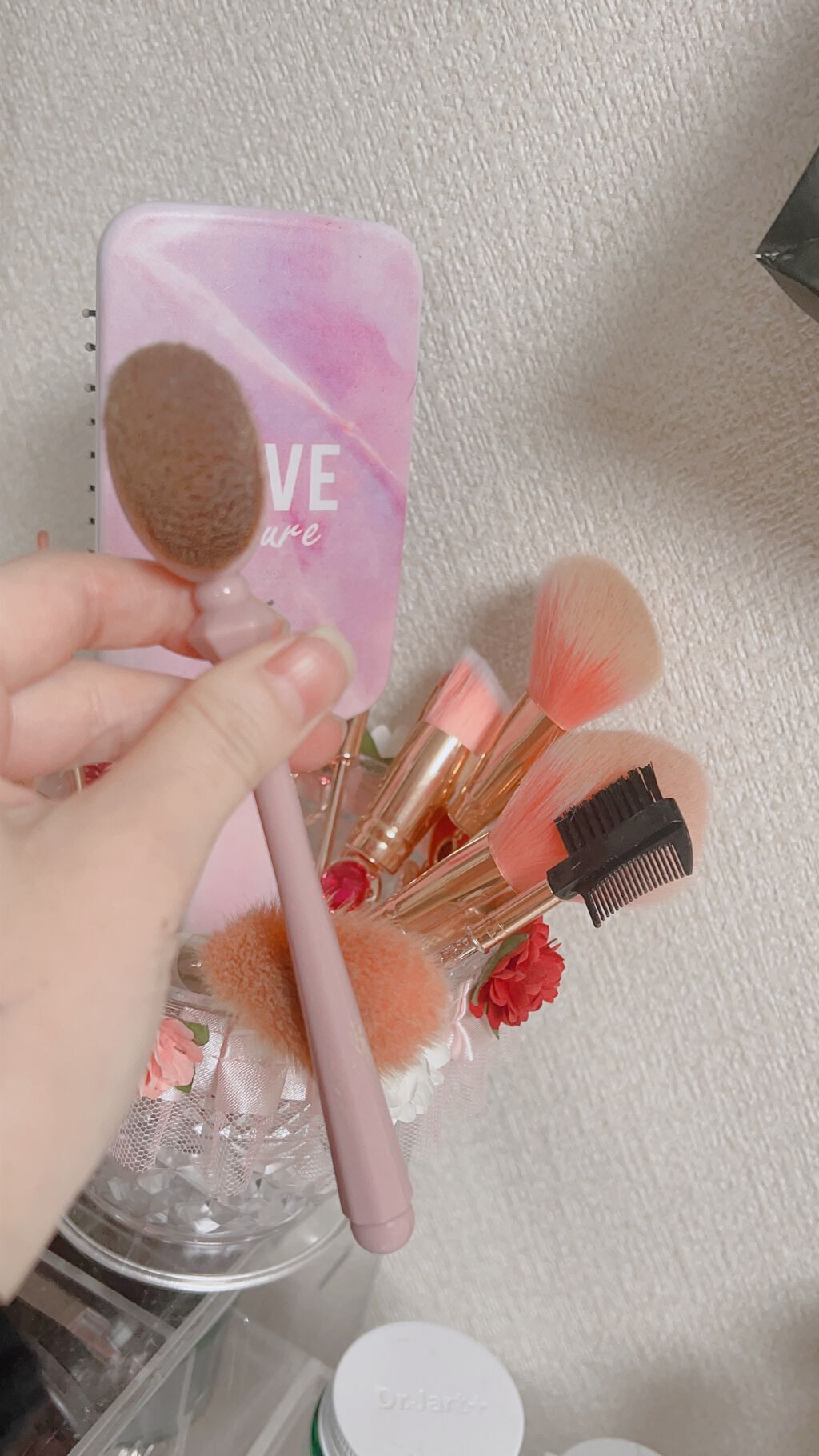 ファンデーションブラシ/3COINS/その他化粧小物を使ったクチコミ（1枚目）