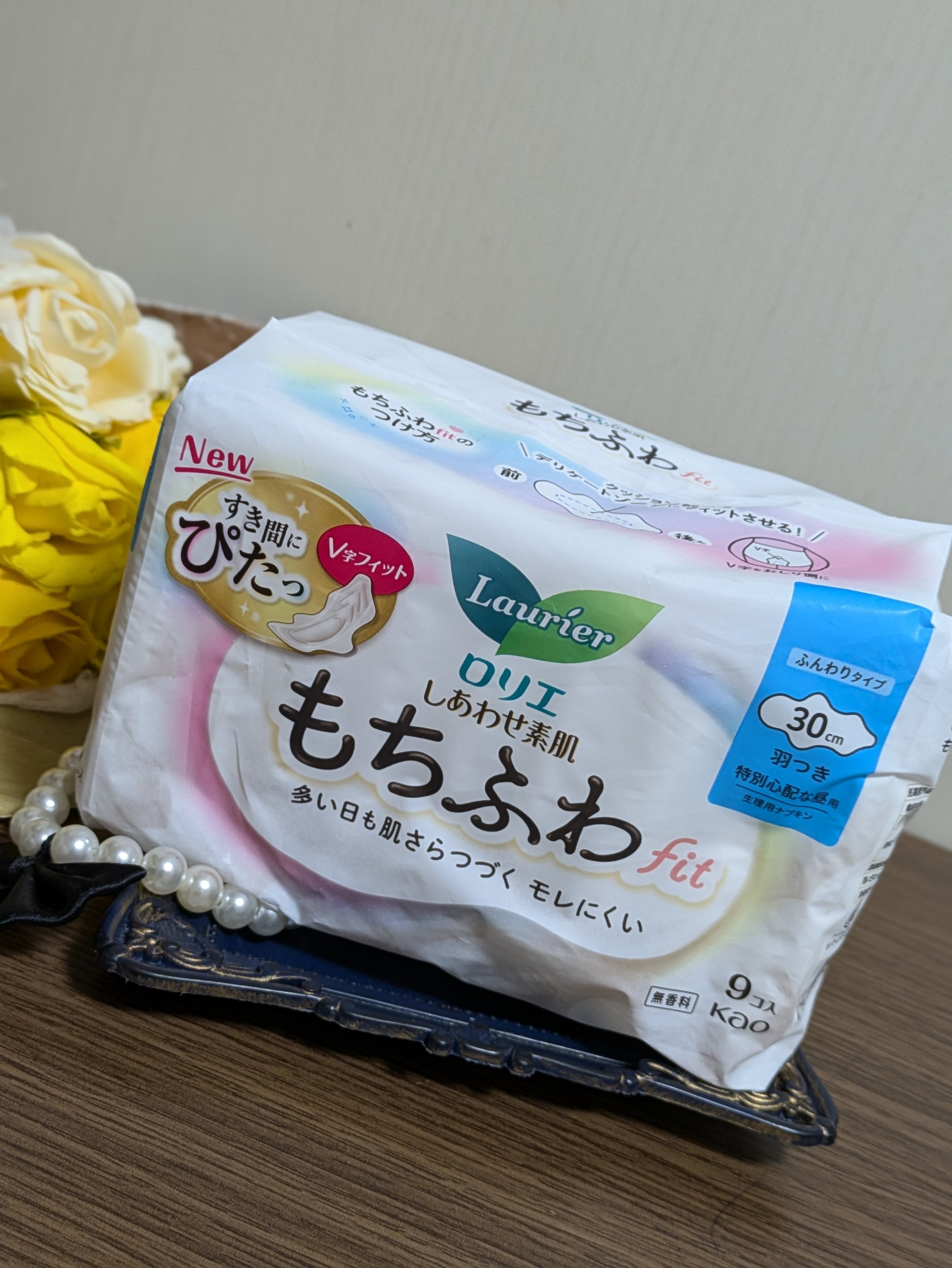 ロリエ もちふわ fit 25cm 羽つき 14コ入 (医薬部外品 )/ロリエ/ナプキンを使ったクチコミ（2枚目）