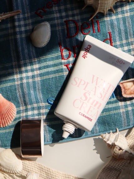 ウォータースプラッシュサンクリーム セラミド/espoir/日焼け止めクリームを使ったクチコミ(1枚目)