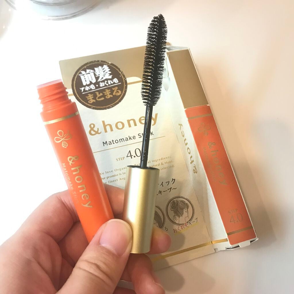 マトメイクスティック 4.0/&honey/ヘアジェルを使ったクチコミ(2枚目)