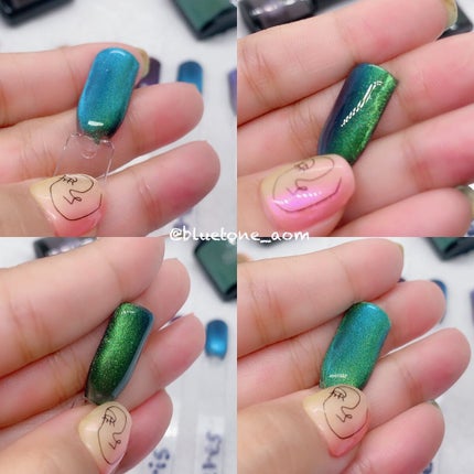 9D プラネタリージェムズ マグネットジェル/cocoronail/ジェルネイルを使ったクチコミ(3枚目)