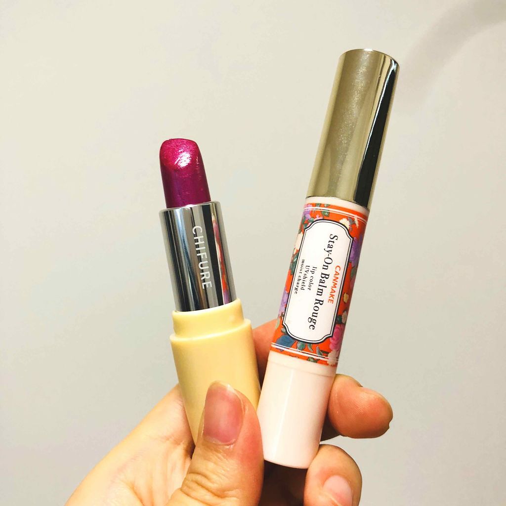 ステイオンバームルージュ/キャンメイク/口紅を使ったクチコミ(2枚目)