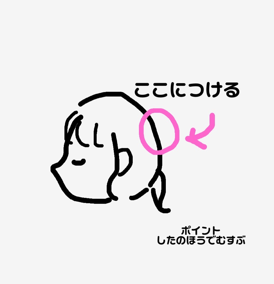 ポニーテールウィッグ/DAISO/ヘアアクセサリーを使ったクチコミ(2枚目)