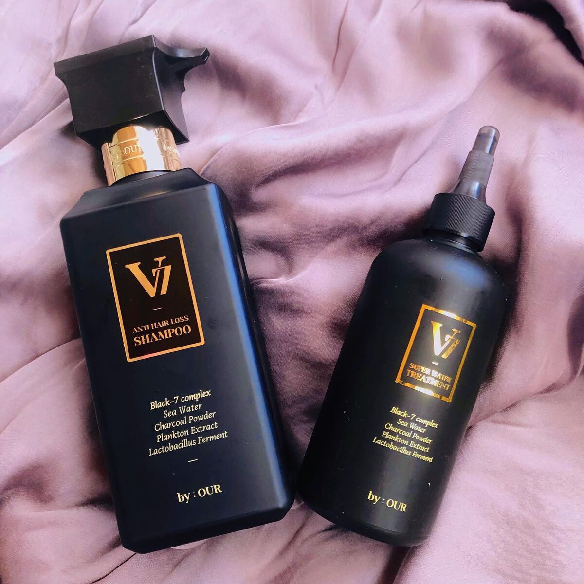 V7 アンチヘアロス シャンプー/by : OUR/サロンシャンプーを使ったクチコミ(4枚目)