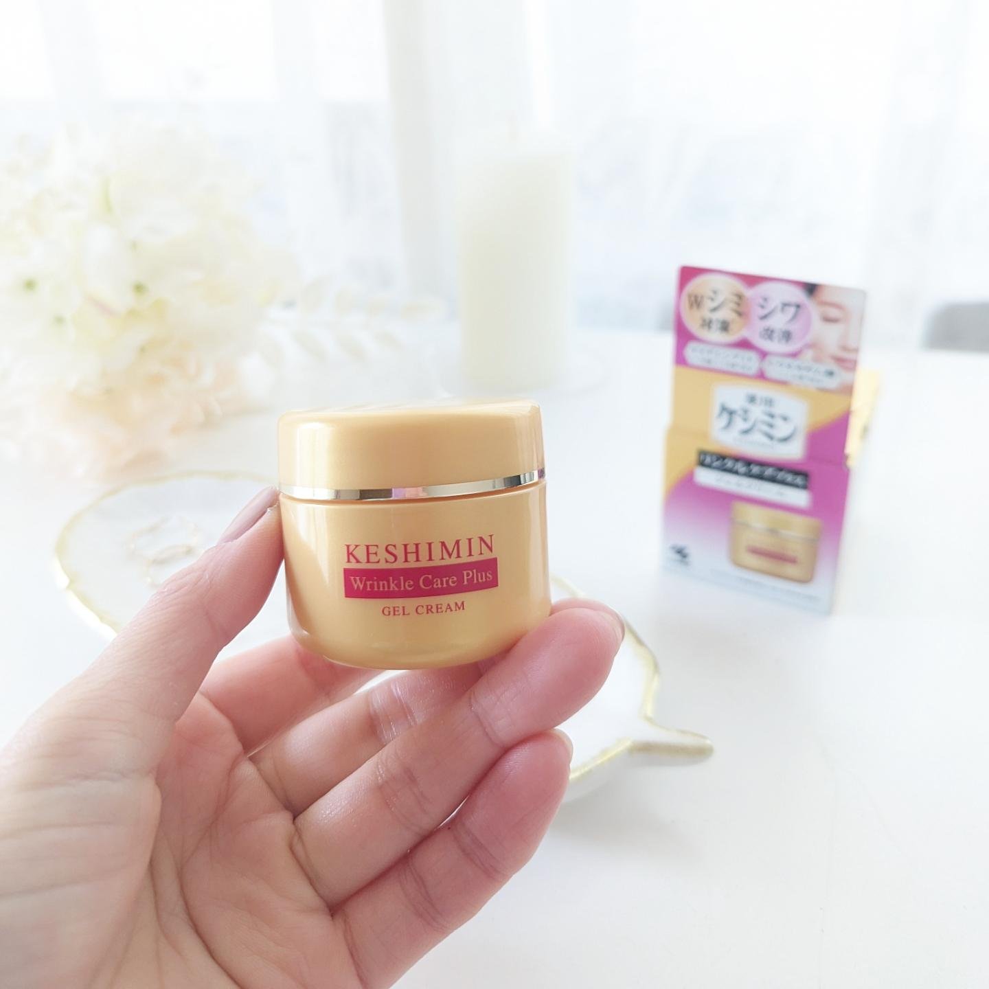 リンクルケアプラスジェルクリーム/ケシミン/フェイスクリームを使ったクチコミ（2枚目）
